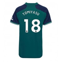 Arsenal Takehiro Tomiyasu #18 Tredje Tröja Dam 2023-24 Kortärmad